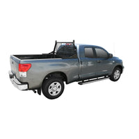 Westin 1999-2018 Chevrolet/Ford/GMC/Toyota Silverado/Sierra 1500/2500/3500 HD Headache Rack - Black - 57-8025