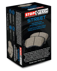 StopTech 07-17 Jeep Patriot Street Performance Rear Brake Pads - 308.10370
