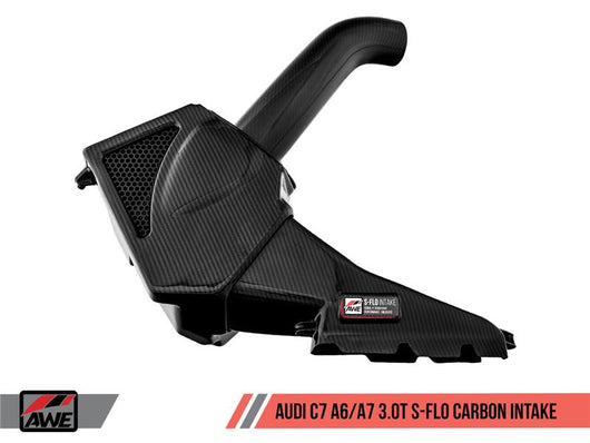 AWE Tuning Audi C7 A6 / A7 3.0T S-FLO Carbon Intake V2 - 2660-15022