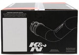 K&N 08 Honda Accord 3.5L-V6 Silver Typhoon Short Ram Intake - 69-1210TS