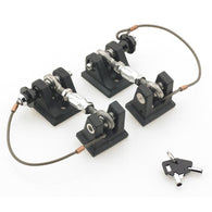 DV8 Offroad 2018+ Jeep JL Locking Hood Hold Downs - D-JL-190001-LK