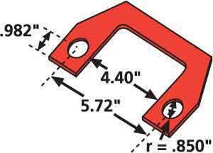 SPC Performance P/K THRUST SHIM 1/8 (6) - 36003