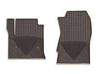 WeatherTech 2018+ Chevrolet Equinox Front Rubber Mats - Cocoa - W424CO
