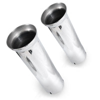 Stainless Works Bell Exhaust Tips- 2in ID Inlet 2in Body - 7060200
