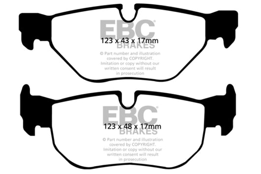 EBC Brakes Yellowstuff Performance Brake Pads - DP41577R