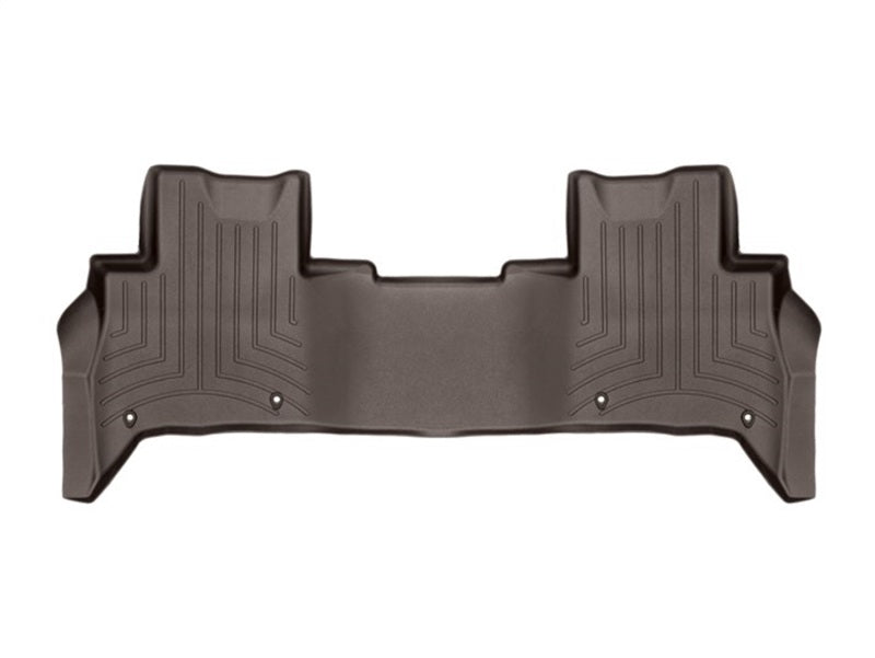 WeatherTech 2017+ Land Rover Discovery Rear FloorLiner - Cocoa - 474806