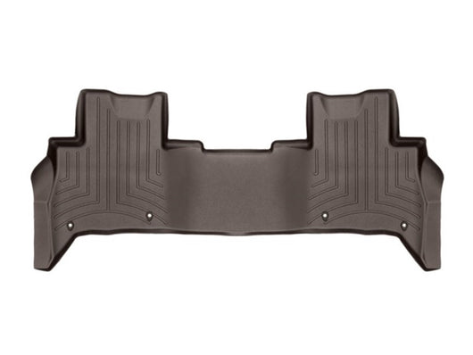 WeatherTech 2017+ Land Rover Discovery Rear FloorLiner - Cocoa - 474806