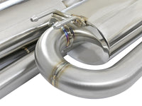 aFe Takeda 3in 304 SS Cat-Back Exhaust System w/ Black Tips 2017+ Honda Civic Si (4dr) I4 1.5L (t) - 49-36621-B