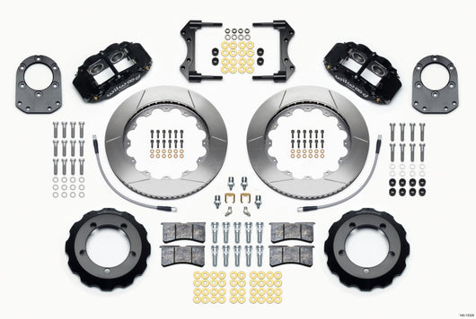 Wilwood Narrow Superlite 4R Front Hat Kit 14.00in 66-75 Ford Bronco Dana 30/44 w/Lines - 140-13329
