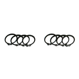 Yukon Gear (4) Full Circle Snap Rings / Fits Dana 60 733X U-Joint w/ Aftermarket Axle - YP SJ-733X-502