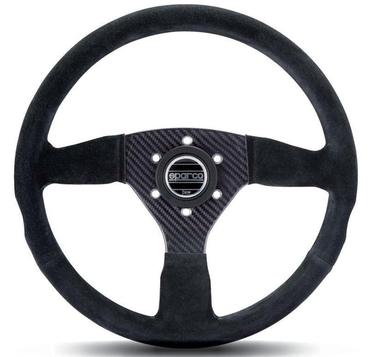 Sparco Strwhl Carbon Black Suede - 015RC385SN