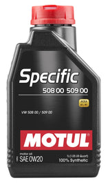 Motul 12x1L OEM Synthetic Engine Oil SPECIFIC 508 00 509 00 - 0W20 - 107385