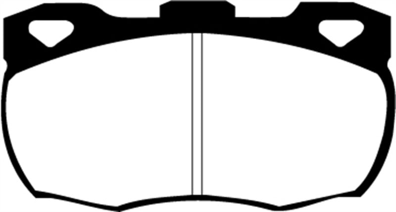 EBC 92-97 Land Rover Defender Greenstuff Front Brake Pads - DP6708