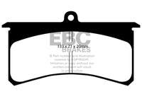 EBC Brakes Bluestuff Street and Track Day Brake Pads - DP5007NDX
