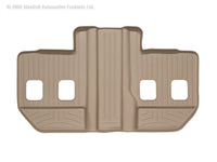 WeatherTech 07-13 Cadillac Escalade ESV Rear FloorLiner - Tan - 450665