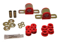 Energy Suspension 84-01 Jeep Cherokee Red Frt 25mm Sway Bar Bushing Set w/End Link Bushings - 2.5106R