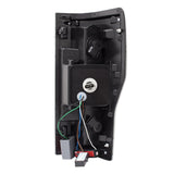 ANZO 2017+ Ford F-250 LED Taillights - Black/Clear - 311287