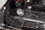 Edelbrock Billet Aluminum Breather w/ Black Powder Coat Finish - 42133