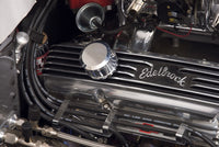 Edelbrock Billet Aluminum Breather w/ Black Powder Coat Finish - 42133