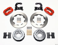 Wilwood Forged Dynalite P/S Rear Kit Red Big Ford 2.54in Offset - 140-2114-R