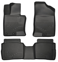 Husky Liners 11-14 Kia Optima Weatherbeater Black Front & 2nd Seat Floor Liners - 99691