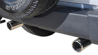Corsa/dB Jeep 07-11 Wrangler 3.8L/12-14 Wrangler 3.6L Polished Sport Axle-Back Exhaust - 24412