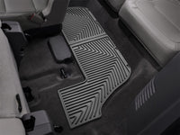WeatherTech 09+ Ford Flex Rear Rubber Mats - Black - W232