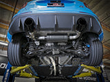 aFe Takeda 3in 304 SS Cat-Back Exhaust System w/ Black Tips 16-18 Ford Focus RS I4-2.3L (t) - 49-33103-B