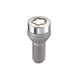 McGard Wheel Lock Bolt Set - 4pk. (Cone Seat) M12X1.5 / 21mm Hex / 36.3mm Shank Length - Chrome - 27111