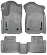 Husky Liners 16 Dodge Durango/Jeep Grand Cherokee Weatherbeater Grey Front & 2nd Seat Floor Liners - 99152