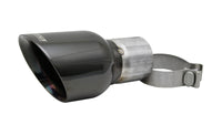 Corsa Single Universal 3.0in Inlet / 4.5in Outlet Black PVD Pro-Series Tip Kit - TK009BLK