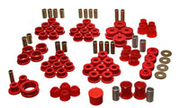 Energy Suspension 84-95 Chevrolet Corvette Red Hyper-flex Master Bushing Set - 3.18122R