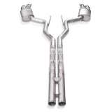 Stainless Works 18+ Ford Mustang GT 3in Legend 304SS Catback w/ H-Pipe Quad Polished Tips (No Valve) - M18CBHPCL