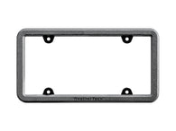WeatherTech BumpFrame Black Satin Textured Finish License Plate Frame - 8ALPBF1