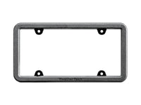WeatherTech BumpFrame Black Satin Textured Finish License Plate Frame - 8ALPBF1