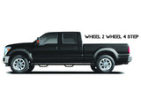 N-Fab Nerf Step 15-17 GMC - Chevy Canyon/Colorado Crew Cab 5ft Bed - Tex. Black - W2W - 3in - G1583CC-TX