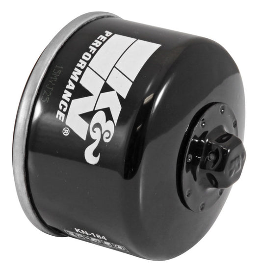 K&N Oil Filter 2.688in Height x 3.031in OD Powersports - Canister - KN-184