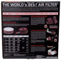 K&N 5 1/8in Flange 11in OD 3 1/4in Height w/ Vent Custom Air Cleaner Assembly - 60-1170