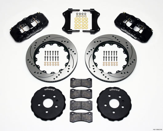 Wilwood AERO6 Front Hat Kit 14.25 Drilled 2010-2015 Camaro - 140-11269-D