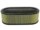 aFe MagnumFLOW Air Filters Round Racing PG7 A/F PG7 Oval Filter (18.13 x 7.25 x 6.0 w/EM) - 18-87001