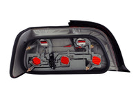 ANZO 1992-1998 BMW 3 Series E36 Taillights Red/Smoke - 221199