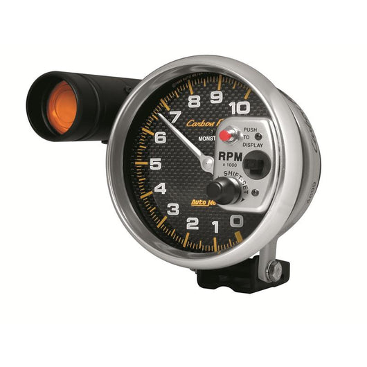 Autometer Carbon Fiber Series 5-inch Tachometer w/ Shift Light (Different Discount Structure -12%) - 4899