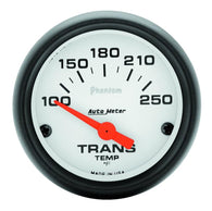 Autometer Phantom 52mm Short Sweep Electronic 100-250 Deg F Transmission Temperature Gauge - 5757