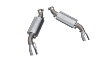 QTP 16-18 Chevrolet Camaro SS 6.2L 304SS AR3 Axle Back Exhaust w/4.5in Dual Tips - 600116