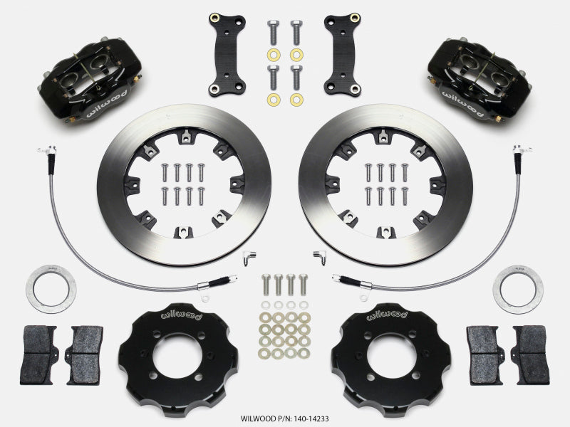 Wilwood Forged Dynalite Front Hat Kit 12.19in 2016-Up Mazda MX5 Miata w/ Lines - 140-14233