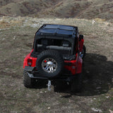 Westin 2007-2017 Jeep Wrangler Skytop Combo Wade Jeep Skytop Combo Front & Rear - Smoke - 72-51066