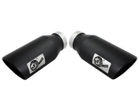 aFe Diesel Exhaust Tip Bolt On Black 4in Inlex x 6in Outlet x 15in - 49T40606-B15