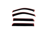 AVS 06-08 Lincoln Mark LT Ventvisor In-Channel Front & Rear Window Deflectors 4pc - Smoke - 194443