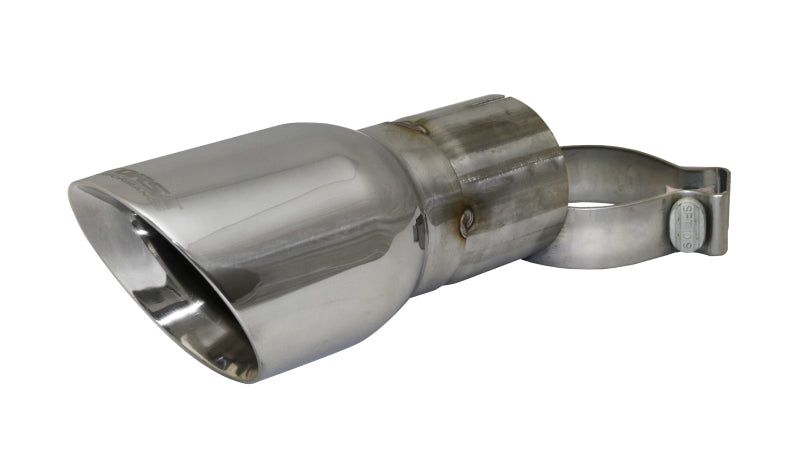 Corsa Single Universal 3.0in Inlet / 4in Outlet Polished Pro-Series Tip Kit - TK006