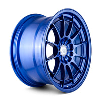 Enkei NT03+M 18x9.5 5x114.3 40mm Offset 72.6mm Bore Victory Blue Wheel G35/350z - 3658956540BL